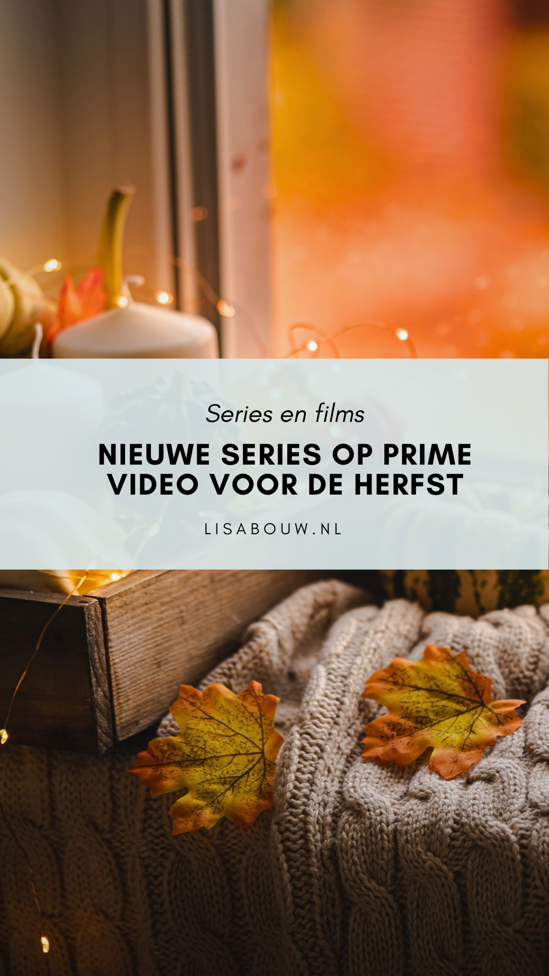 Nieuwe series op prime video