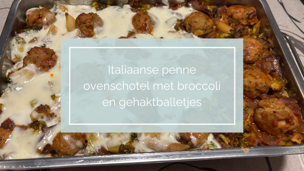 gehaktballetjes ovenschotel